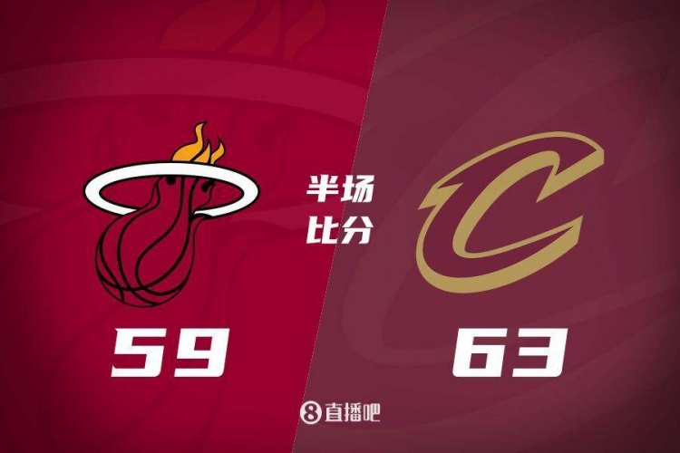 熱火發(fā)力打出13-0！半場(chǎng)落后騎士4分 阿德巴約16+5 米切爾13分